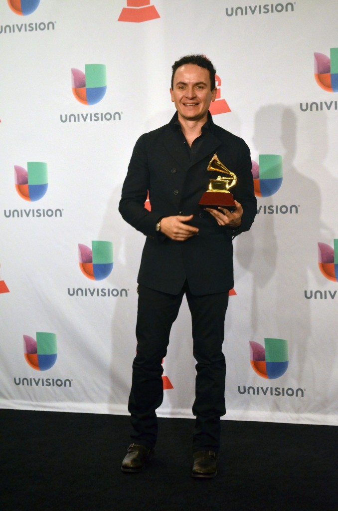 41120258. Las Vegas.- El cantante colombiano Fonseca ganó el Latin Grammy 2014 por su Álbum Pop Vocal Tradicional con “Fonseca sinfónico”. 
NOTIMEX/FOTO/JUAN COSME/COR/ACE/