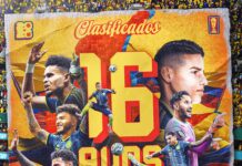 Colombia en los dieciseisavos de la fase final de grupos