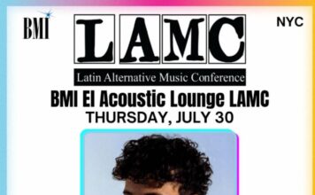Fabián actuará en el BMI El Acoustic Lounge de LAMC 2026 en Nueva York